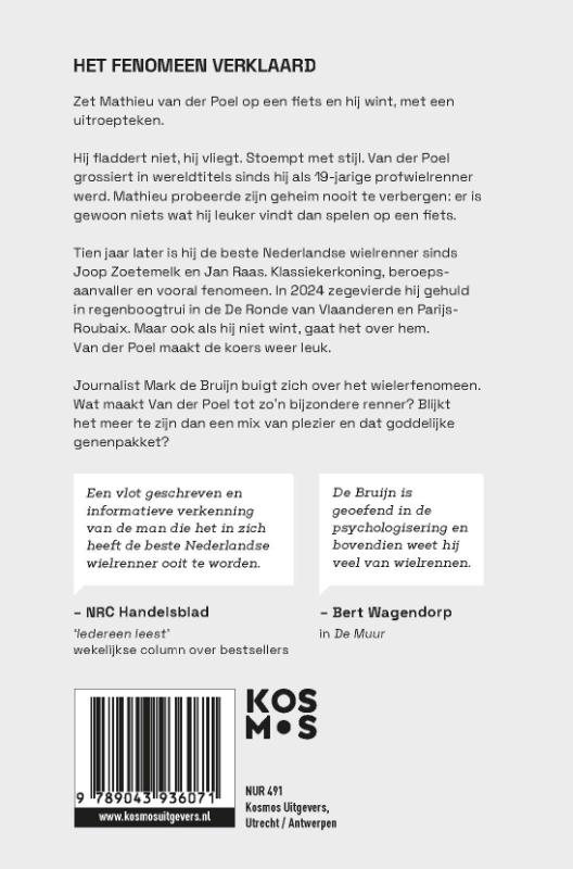 Productafbeelding: achterkant van Mathieu van der Poel