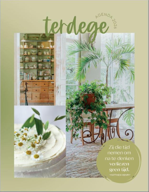 Productafbeelding: voorkant van Terdege agenda 2026
