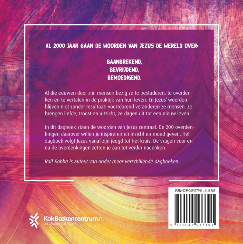 Productafbeelding: achterkant van Woorden van Jezus