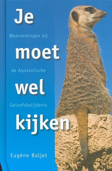 Productafbeelding: voorkant van Je moet wel kijken