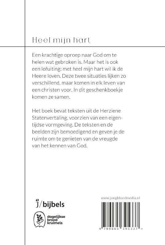 Productafbeelding: achterkant van Heel mijn hart