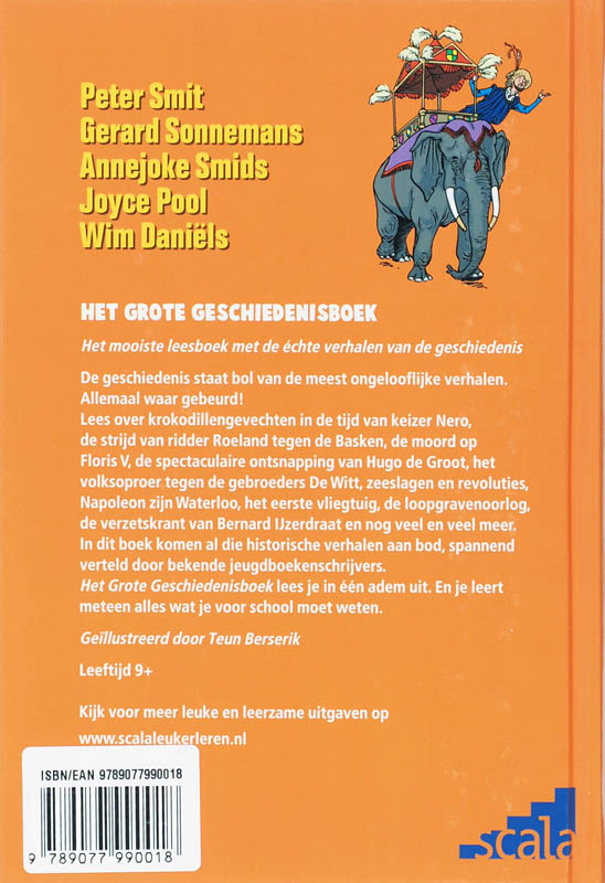 Productafbeelding: achterkant van Het grote geschiedenisboek