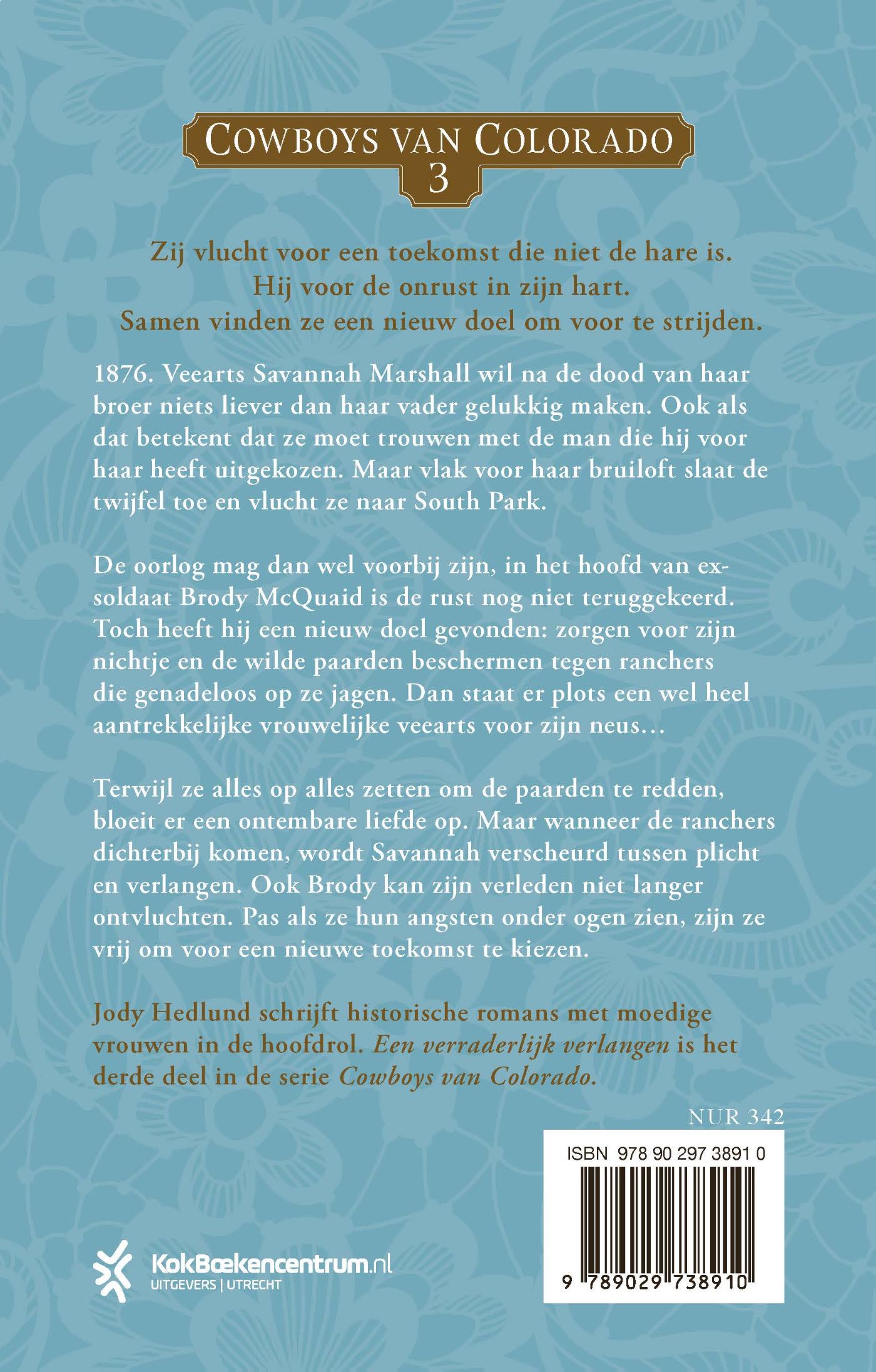 Productafbeelding: achterkant van Een verraderlijk verlangen