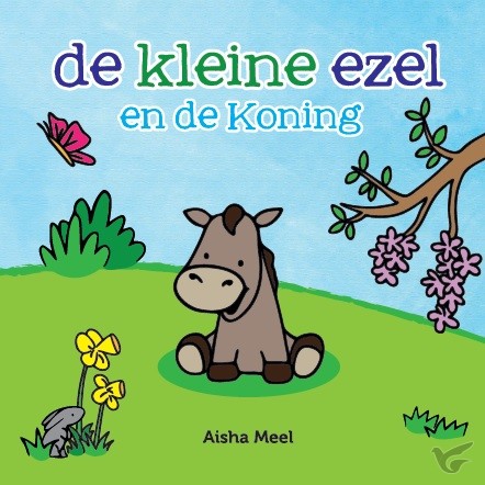 Productafbeelding: voorkant van Prentenboek de kleine ezel en de Koning