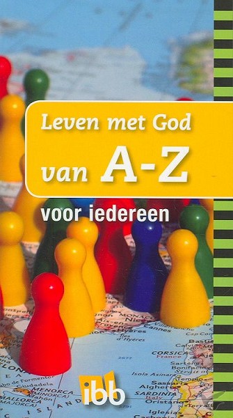 Productafbeelding: voorkant van Leven met God van a-z voor iedereen