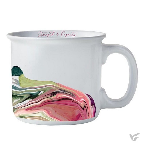 Productafbeelding: voorkant van Mug Strength & Dignity