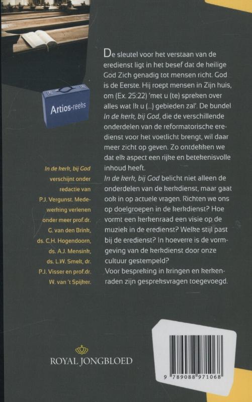 Productafbeelding: achterkant van In de kerk, bij God