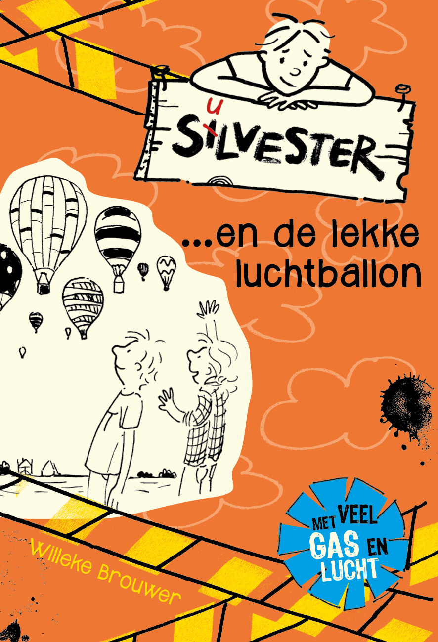 Productafbeelding: voorkant van Silvester en de lekke luchtballon