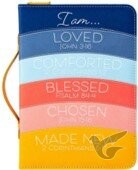 Productafbeelding: voorkant van Biblecover I am Loved Xlarge