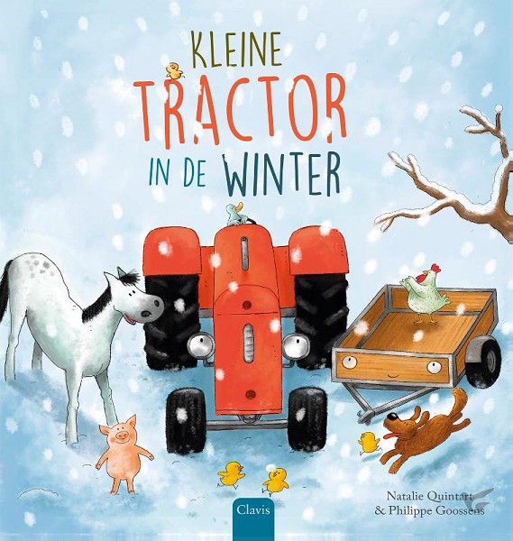 Productafbeelding: voorkant van Kleine Tractor in de winter