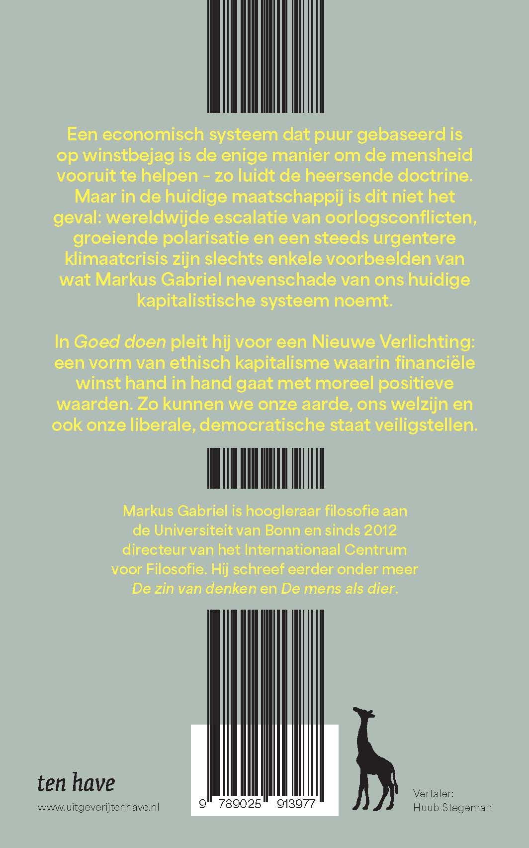 Productafbeelding: achterkant van Goed doen