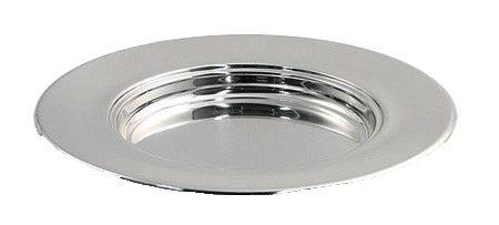 Productafbeelding: voorkant van Communion breadplate silver non-stacking