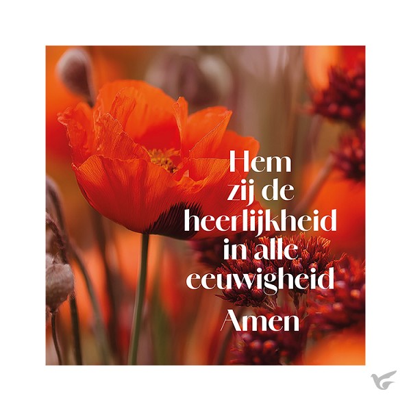 Productafbeelding: voorkant van Kaart Hem zij de heerlijkheid