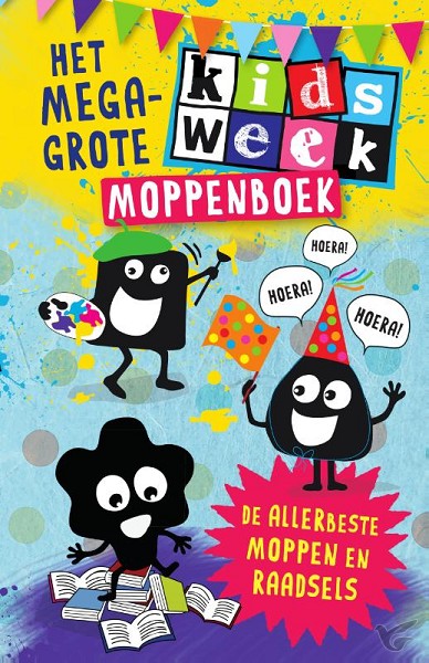Productafbeelding: voorkant van Megagrote Kidsweek moppenboek