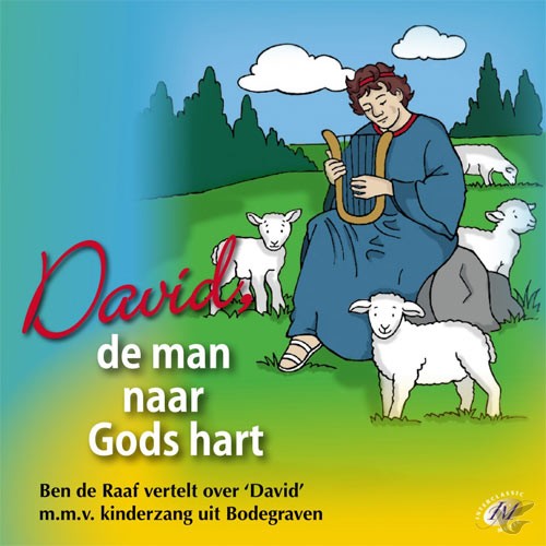 Productafbeelding: voorkant van David, de man naar Gods hart