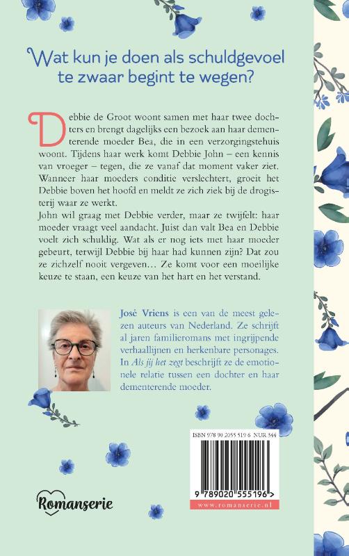 Productafbeelding: achterkant van Als jij het zegt