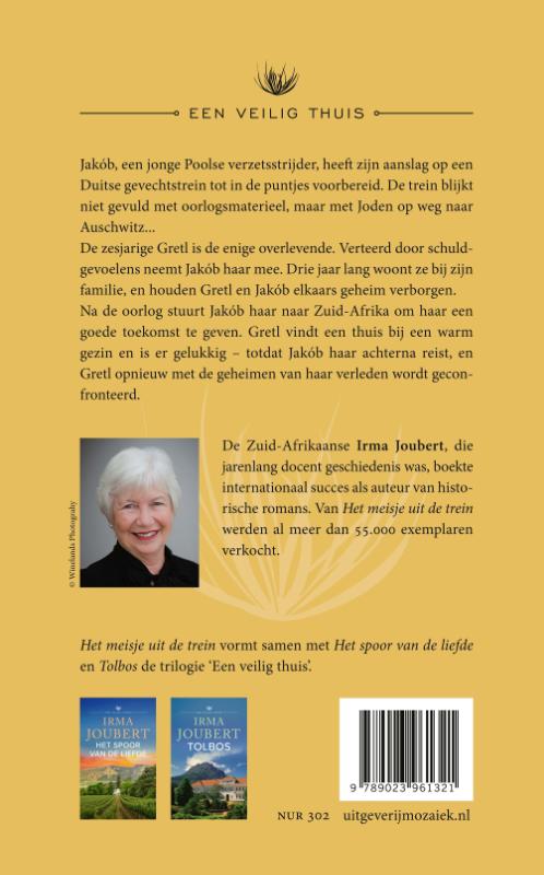 Productafbeelding: achterkant van Het meisje uit de trein