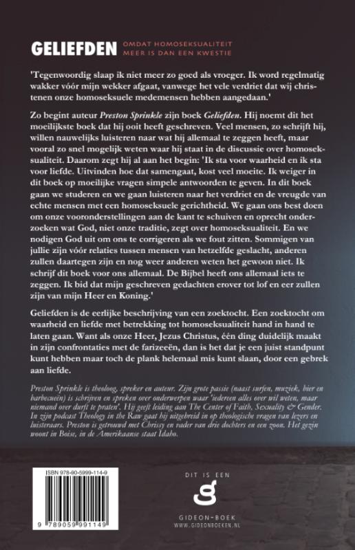 Productafbeelding: achterkant van Geliefden