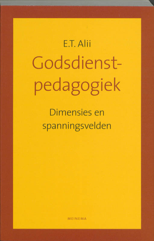 Productafbeelding: voorkant van Godsdienstpedagogiek