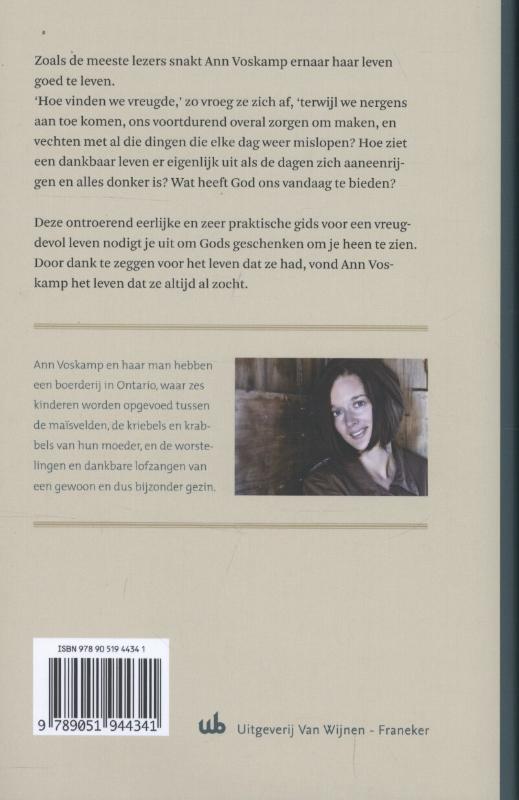 Productafbeelding: achterkant van Duizendmaal dank