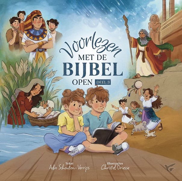 Productafbeelding: voorkant van Voorlezen met de Bijbel open - 3