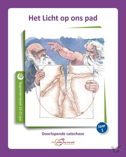 Productafbeelding: voorkant van Licht op ons pad jaar 1 Begeleidersboek