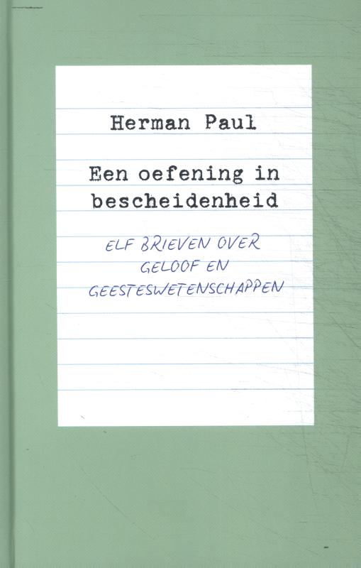 Productafbeelding: voorkant van Een oefening in bescheidenheid