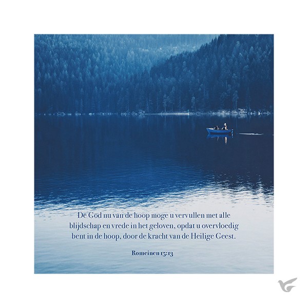 Productafbeelding: voorkant van Kaart Bergmeer Romeinen 15:13
