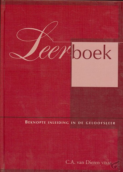 Productafbeelding: voorkant van Leerboek