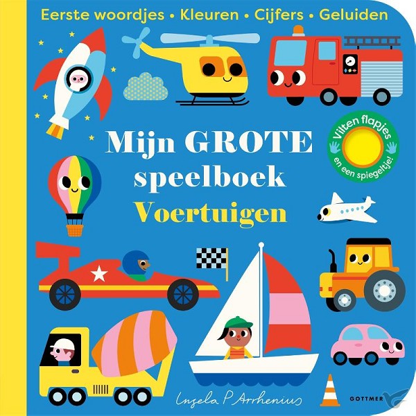 Productafbeelding: voorkant van Mijn grote speelboek voertuigen