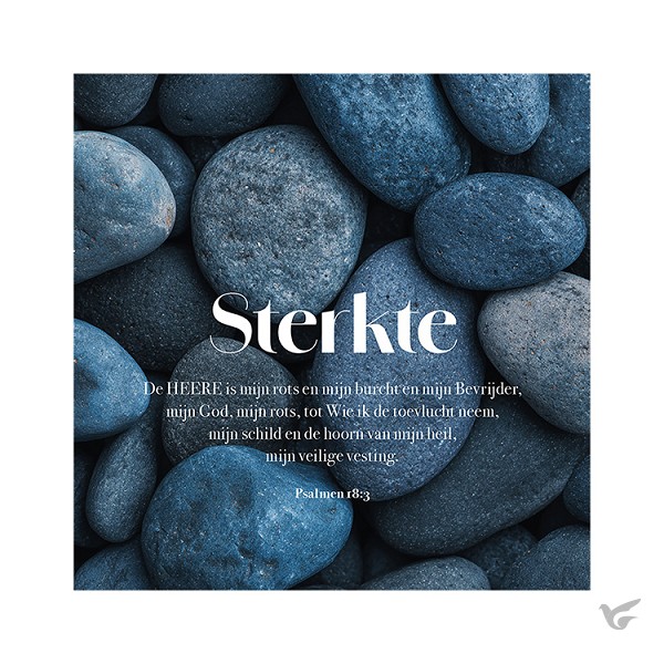 Productafbeelding: voorkant van Kaart Sterkte Psalm 18:3