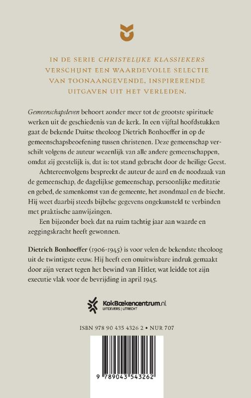 Productafbeelding: achterkant van Gemeenschapsleven