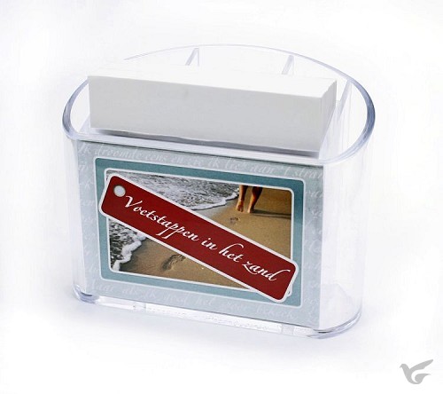 Productafbeelding: voorkant van Memohouder voetstappen