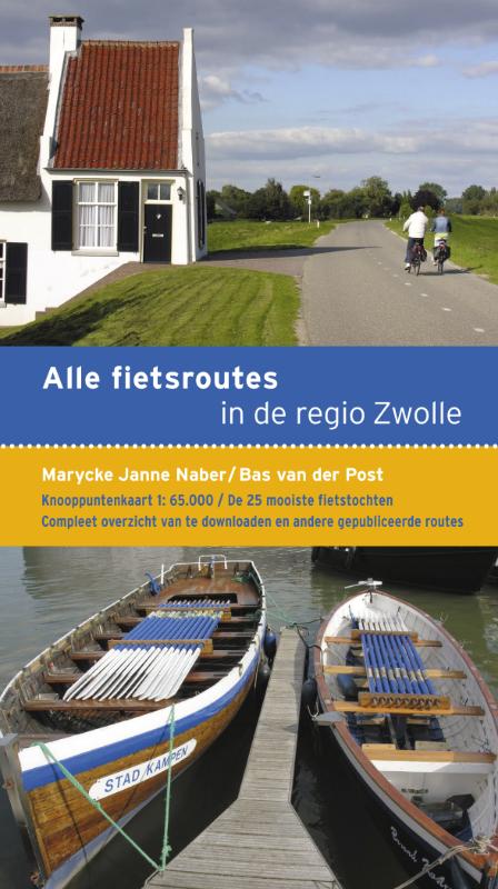 Productafbeelding: voorkant van Alle fietsroutes in de regio Zwolle