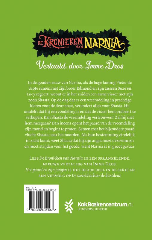 Productafbeelding: achterkant van Het paard en zijn jongen