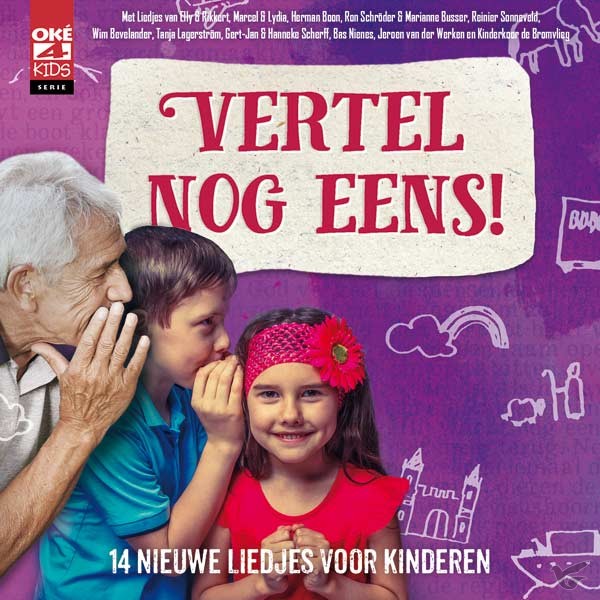 Productafbeelding: voorkant van Vertel nog eens! cd