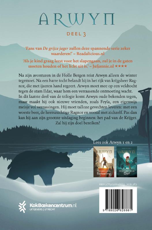 Productafbeelding: achterkant van Het pad van de Krijger