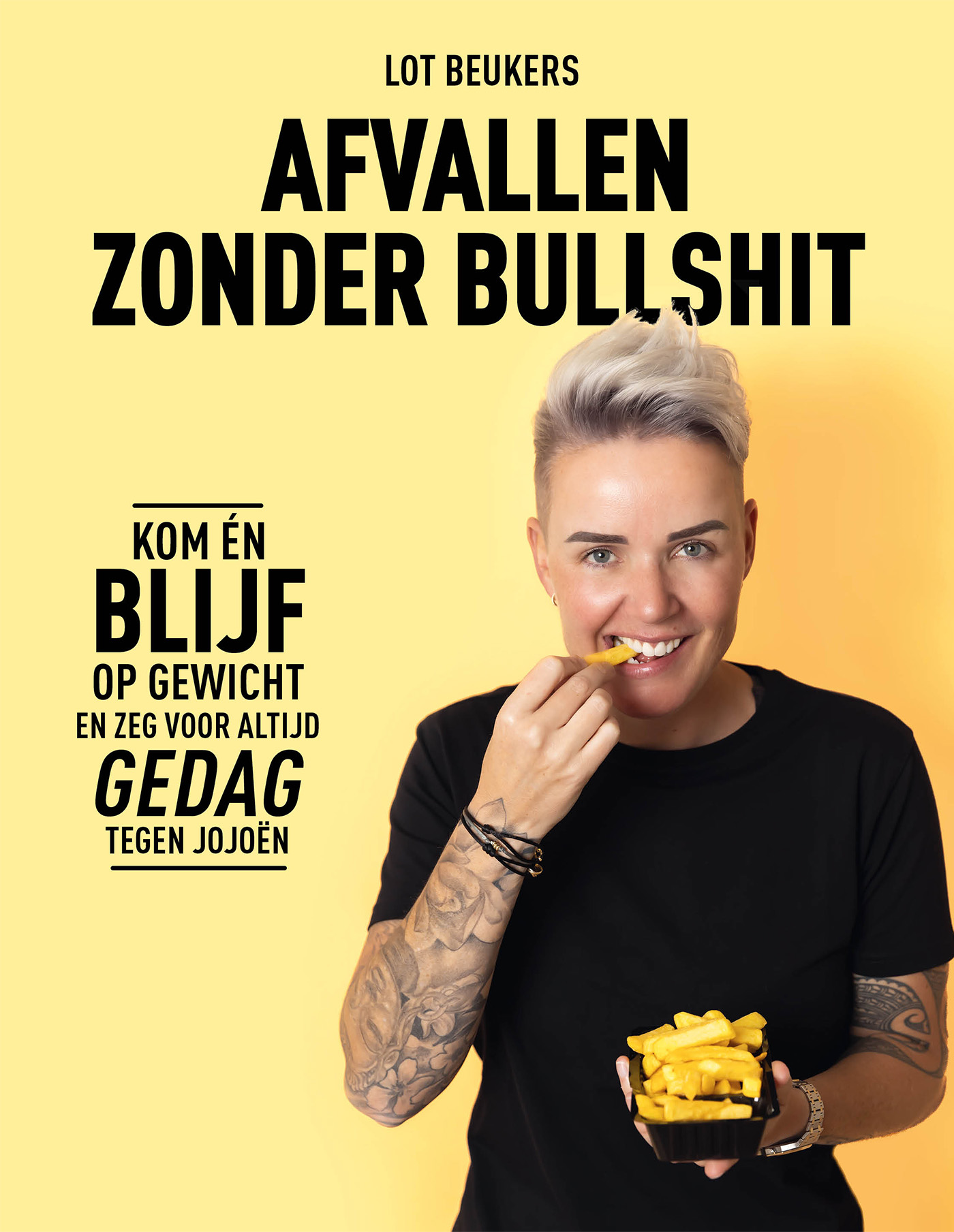 Productafbeelding: voorkant van Afvallen zonder bullshit