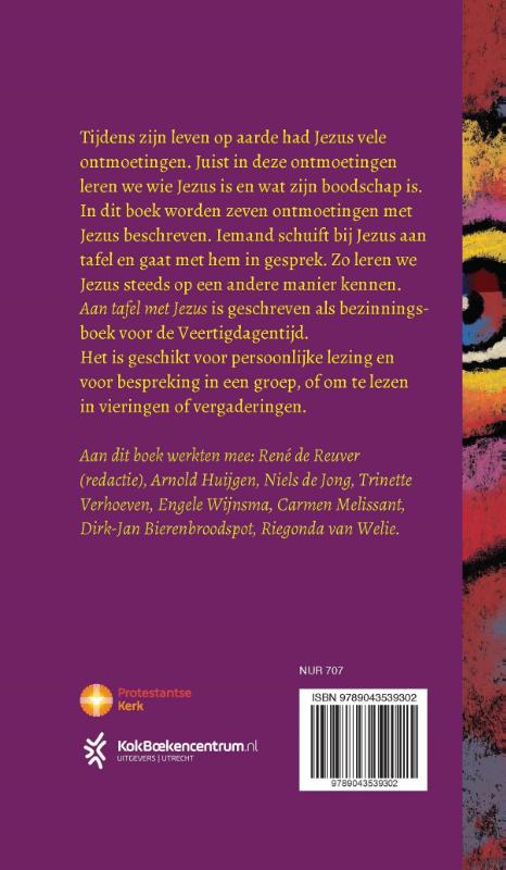 Productafbeelding: achterkant van Aan tafel met Jezus