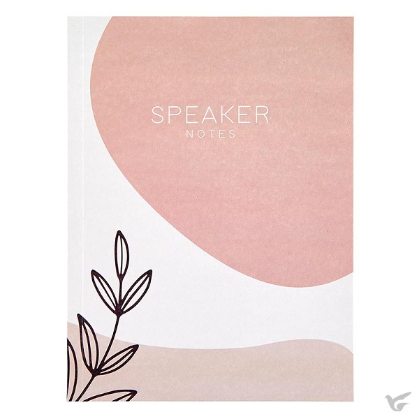Productafbeelding: voorkant van Speaker notes coral