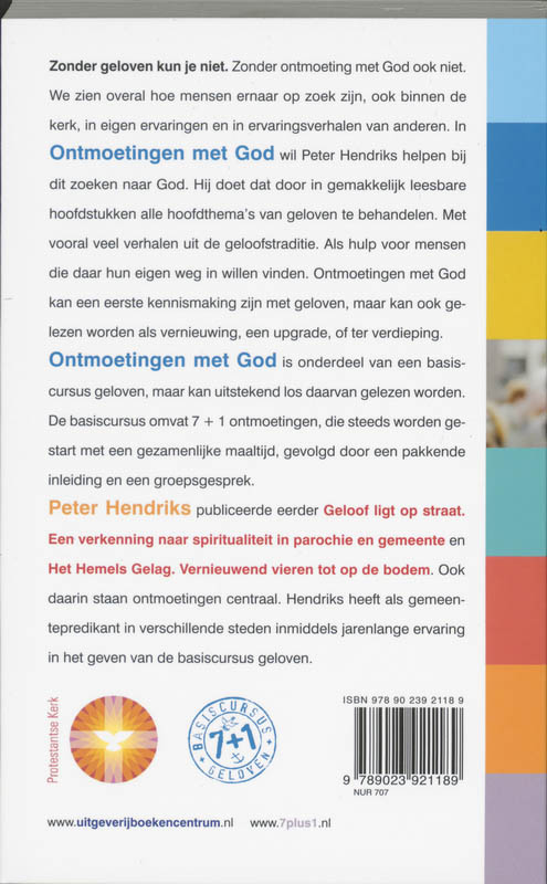 Productafbeelding: achterkant van Ontmoetingen met God