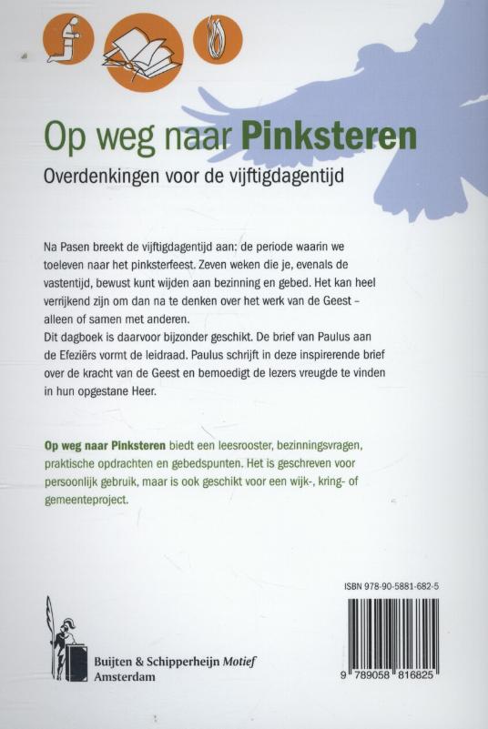 Productafbeelding: achterkant van Op weg naar pinksteren