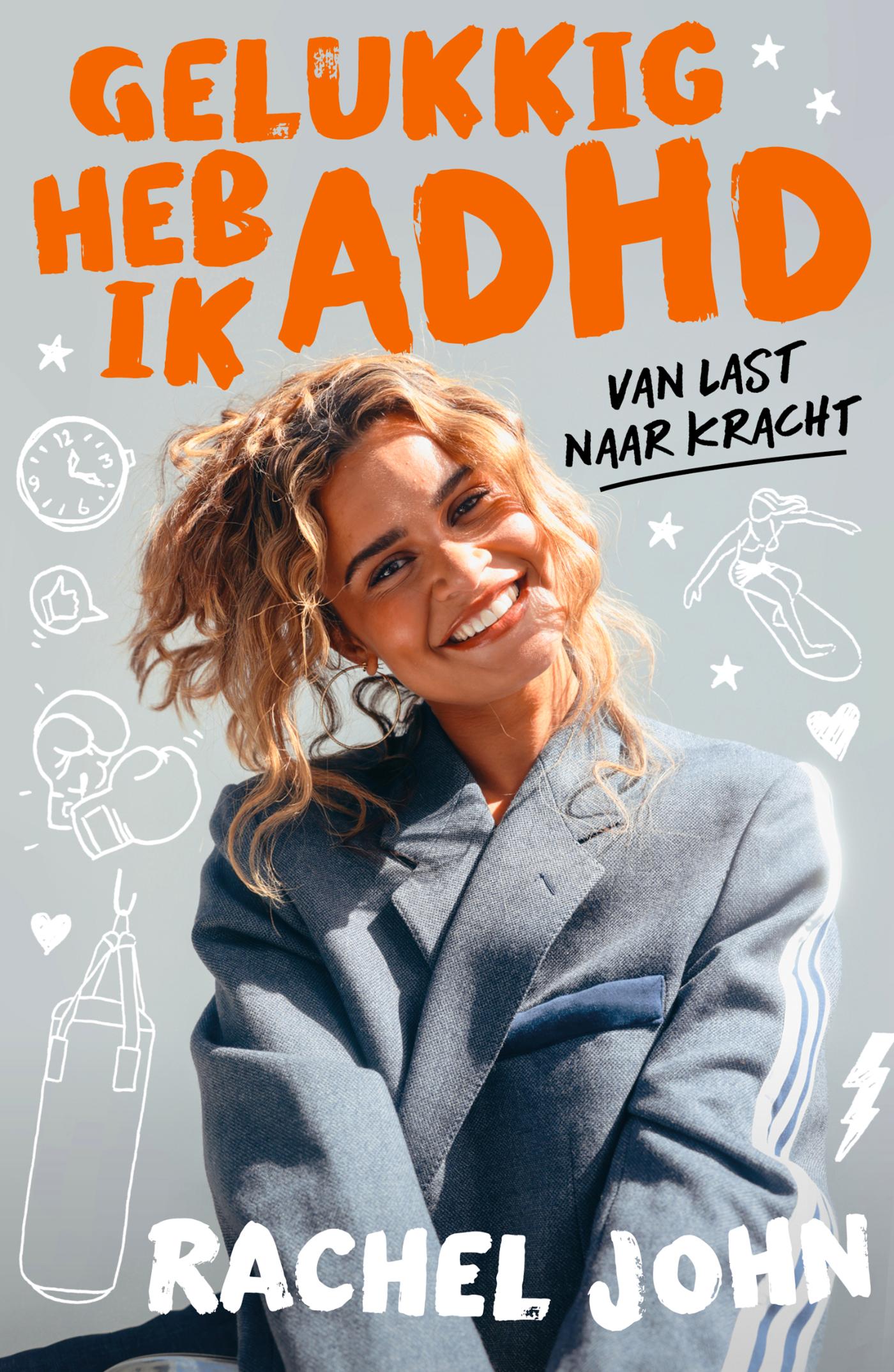 Productafbeelding: voorkant van Gelukkig heb ik ADHD