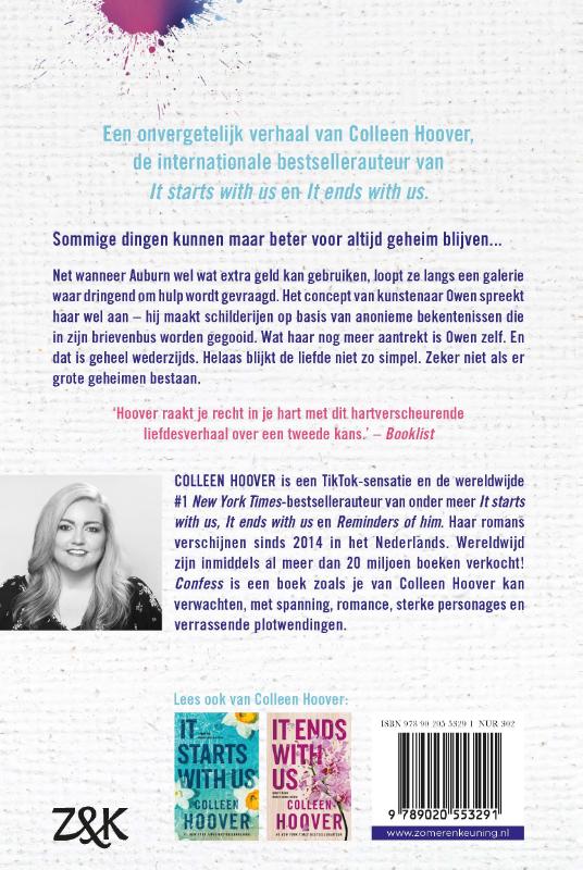 Productafbeelding: achterkant van Confess