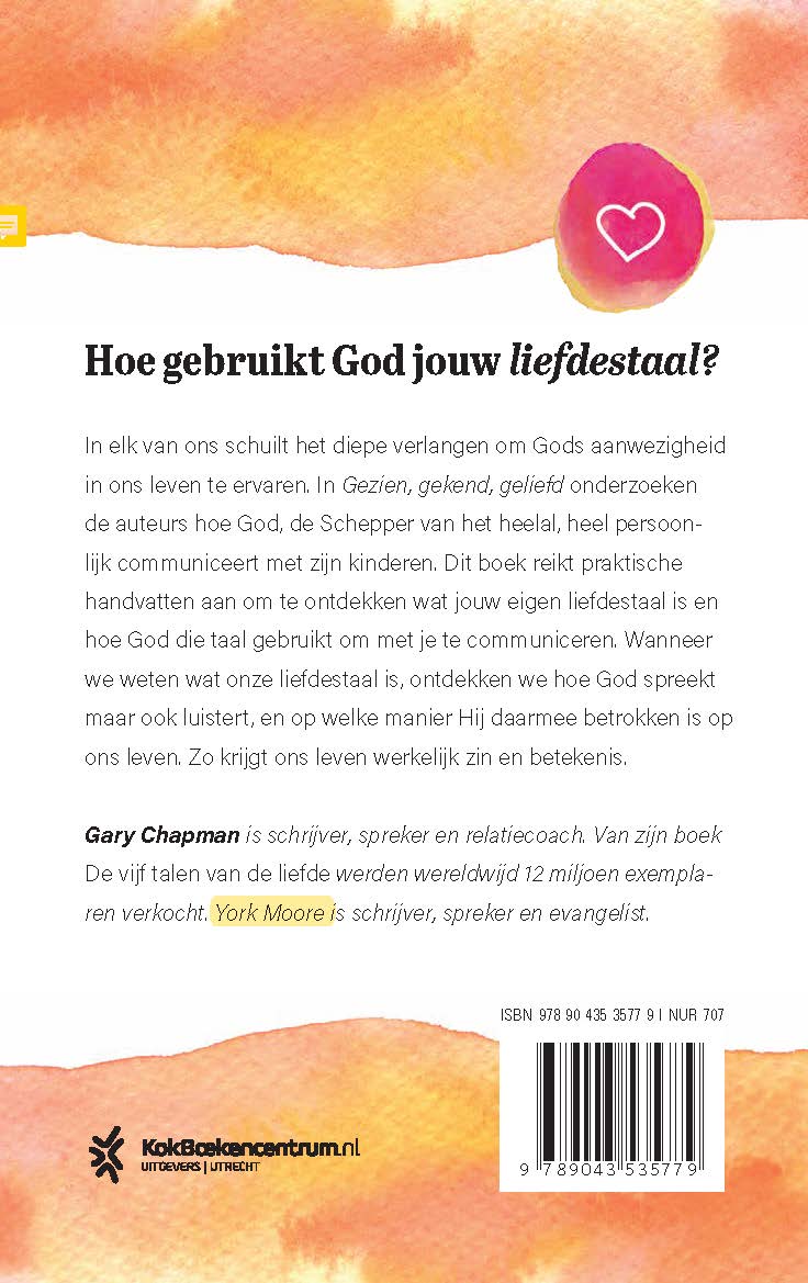 Productafbeelding: achterkant van Gezien, gekend, geliefd