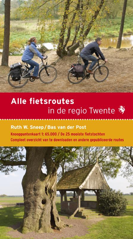 Productafbeelding: voorkant van Alle fietsroutes in de regio Twente