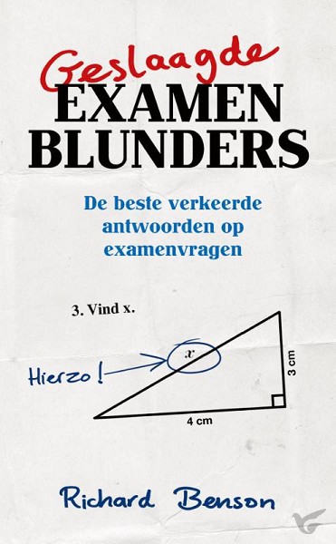 Productafbeelding: voorkant van Geslaagde examenblunders