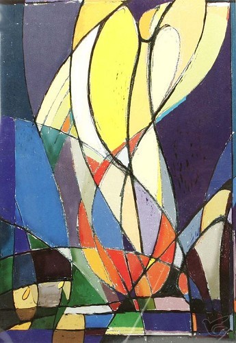 Productafbeelding: voorkant van Dubbele kaart zt herder engel set 10