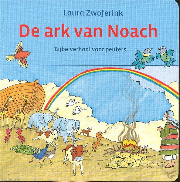 Productafbeelding: voorkant van Ark van noach kartonboekje