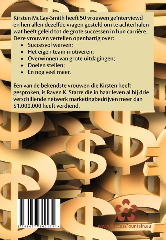 Productafbeelding: achterkant van Wat jij moet doen om 1.000.000 te verdienen in netwerk marketing